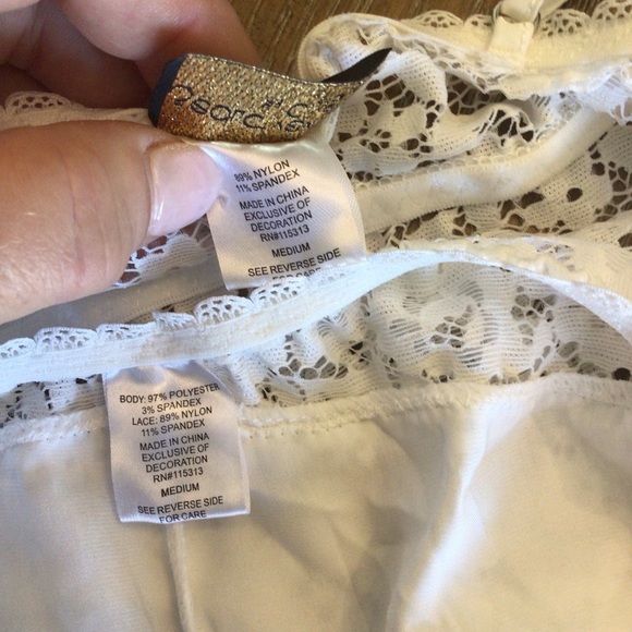 NWOT Seductivewear by Cinema Etoile Athena Lace Soft Cup Bralette & Short Set M - Picture 14 of 15